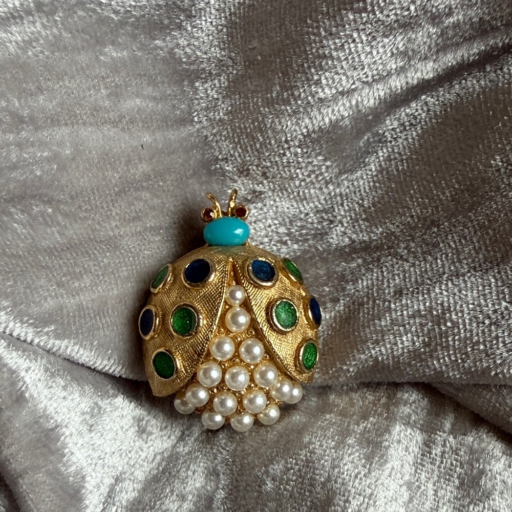 MCM Florenza LadyBug brooch